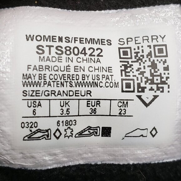 Sperry Top-Sider Women's Size 6 M Syren Gulf Duck Black Bootie STS80422 Leather - Picture 2 of 14